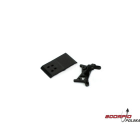 Front Shock Tower/Skid Plate Bumper: Micro-DT