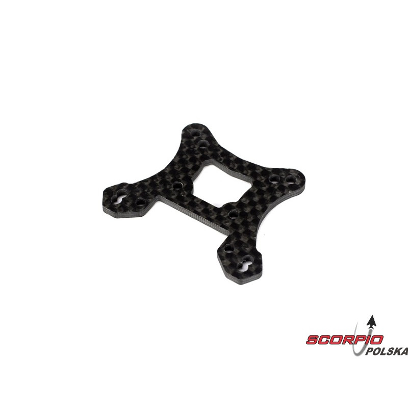 Front Shock Tower. Carbon Fiber: Mini 8IGHT