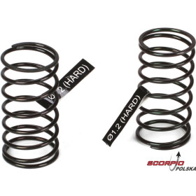 Front Shock Spring Set; Hard (2): Mini 8IGHT