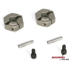 Aluminum Clamping Wheel Hex (2): TEN-SCTE