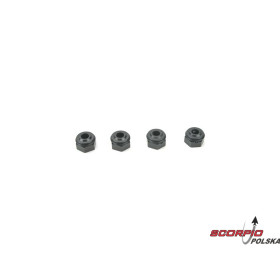Wheel Hex Set. Hard Anodized (4): LST. AFT. MGB