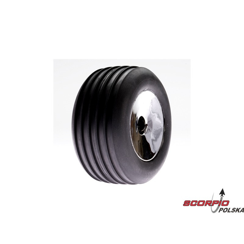 FR Truck Wheels. Chrome. Glued (Pr)
