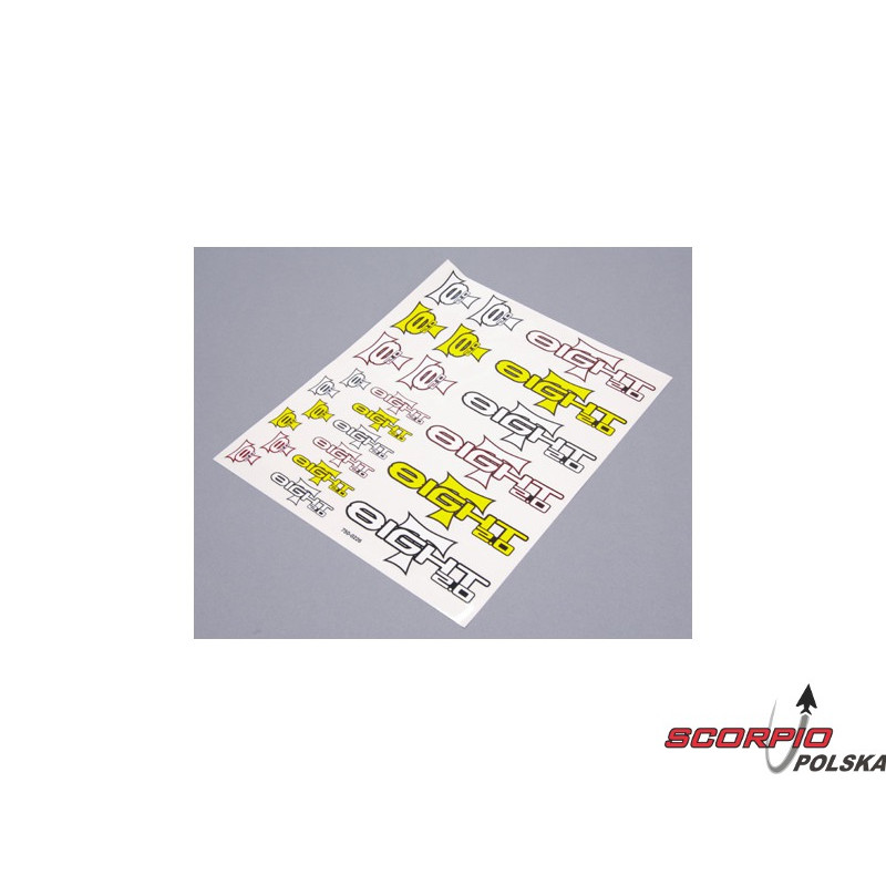 8IGHT-T 2.0 RTR Logo Sheet