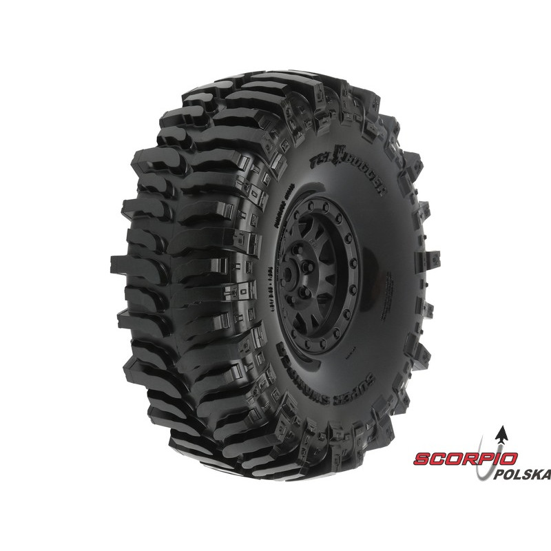 PRO-LINE koło 1.9", opona Interco Bogger G8, felga Impulse H12mm czarna (2)