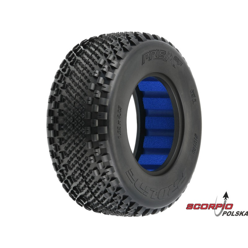 PRO-LINE opona 2.2/3.0" Prism CR3 Carpet Short Course przednia (2)