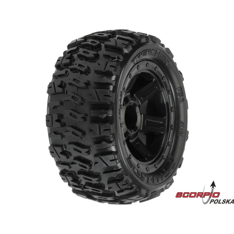 PRO-LINE koło 2.2", opona Trencher M2, felga Desperado H12 czarna (2)