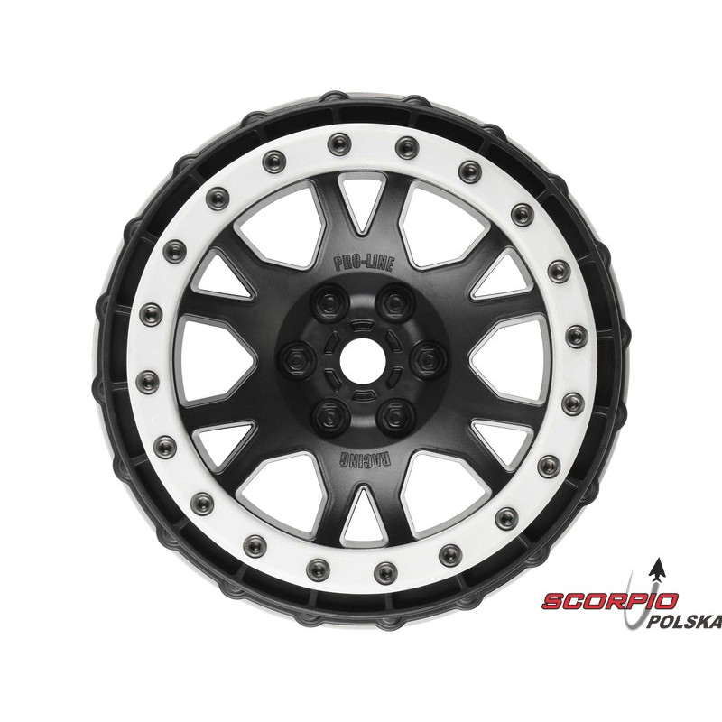 PRO-LINE felga 4.3" Impulse Pro-Loc H24 czarno-szara (2)