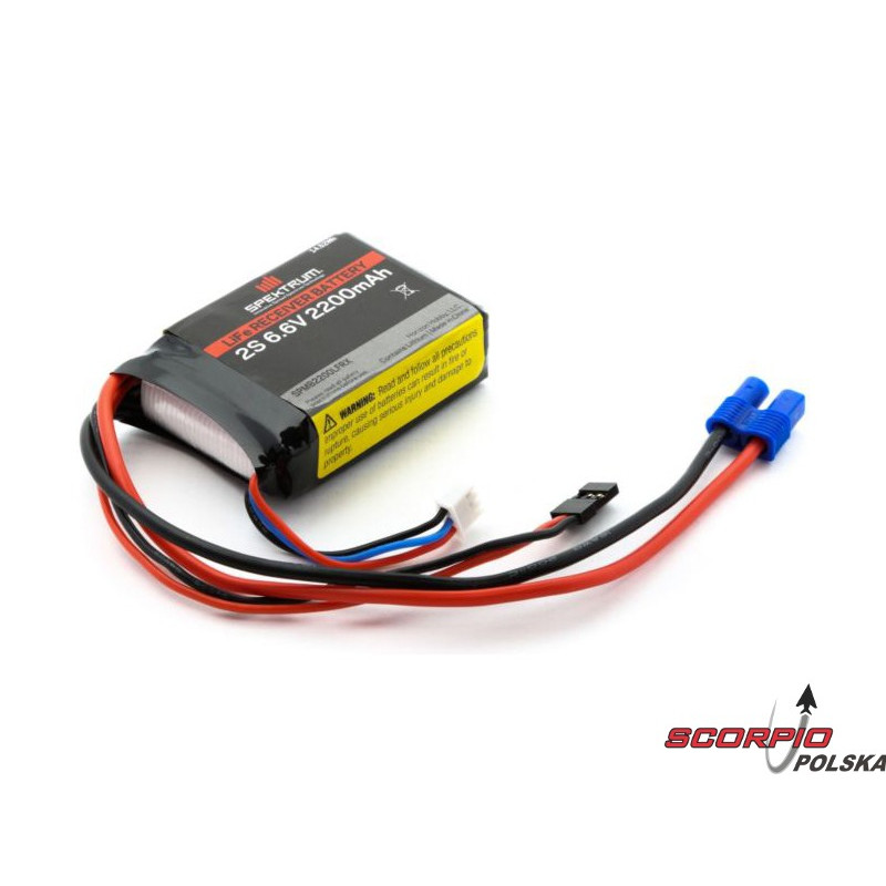 SPEKTRUM - akum. odb. LiFe 6.6V 2200mAh