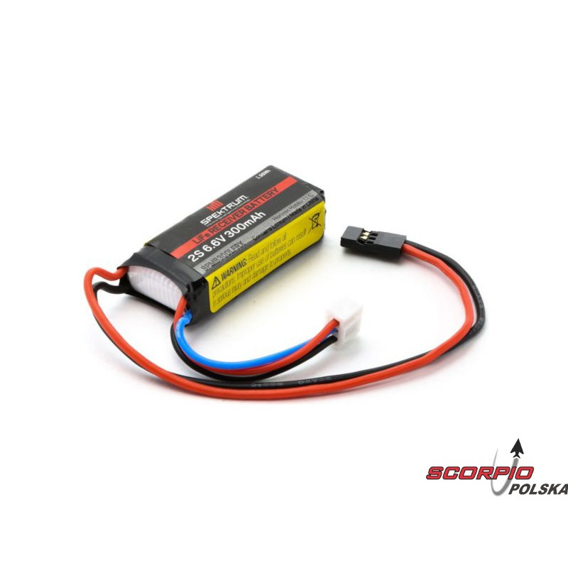 SPEKTRUM - akum. odbiornika LiFe 6.6V 300mAh