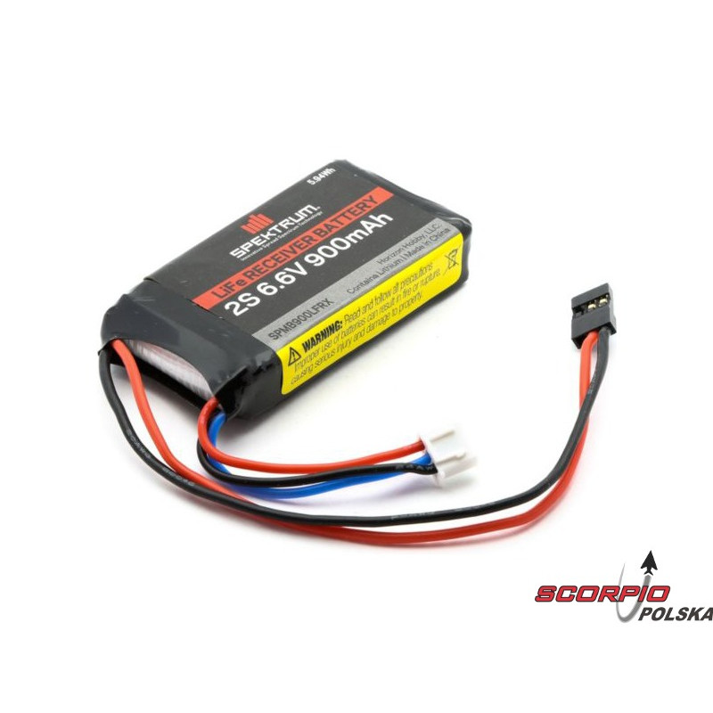 SPEKTRUM - akum. odbiornika LiFe 6.6V 900mAh