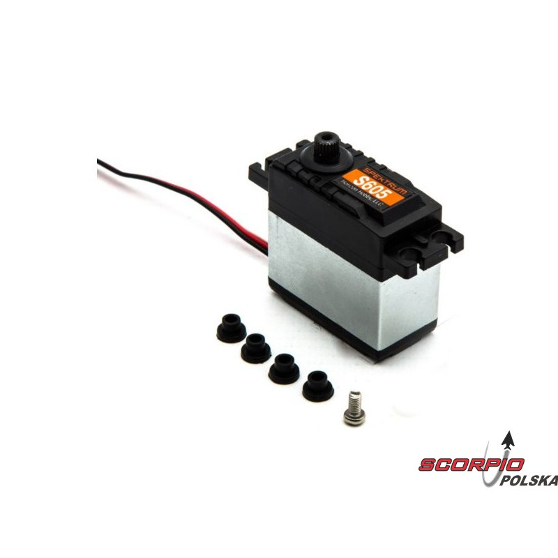 SPEKTRUM - servo S605 Hi Torque wodoodporne, 23T
