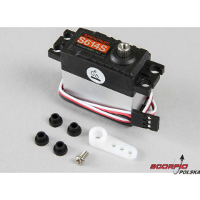 SPEKTRUM serwo S614S MG (stal) WP 23T