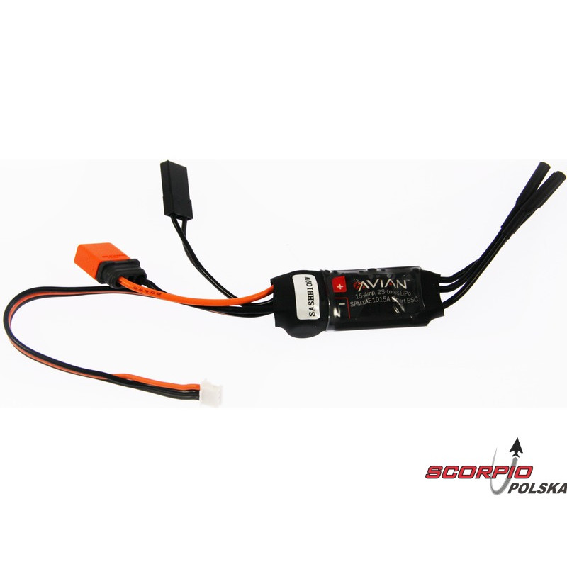 SPEKTRUM Smart regulator trójfazowy Avian 15A IC2