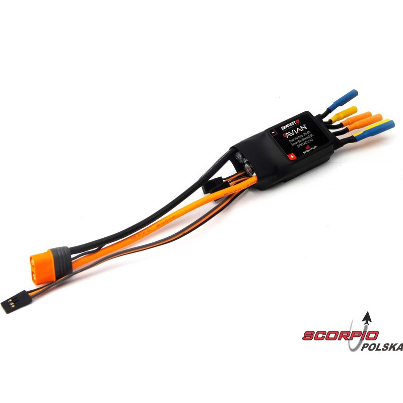 SPEKTRUM Smart regulator trójfazowy Avian 40A Dual 3-6S
