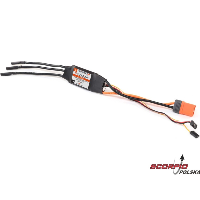 SPEKTRUM Smart regulator trójfazowy Avian Lite 70A 3-6S IC5