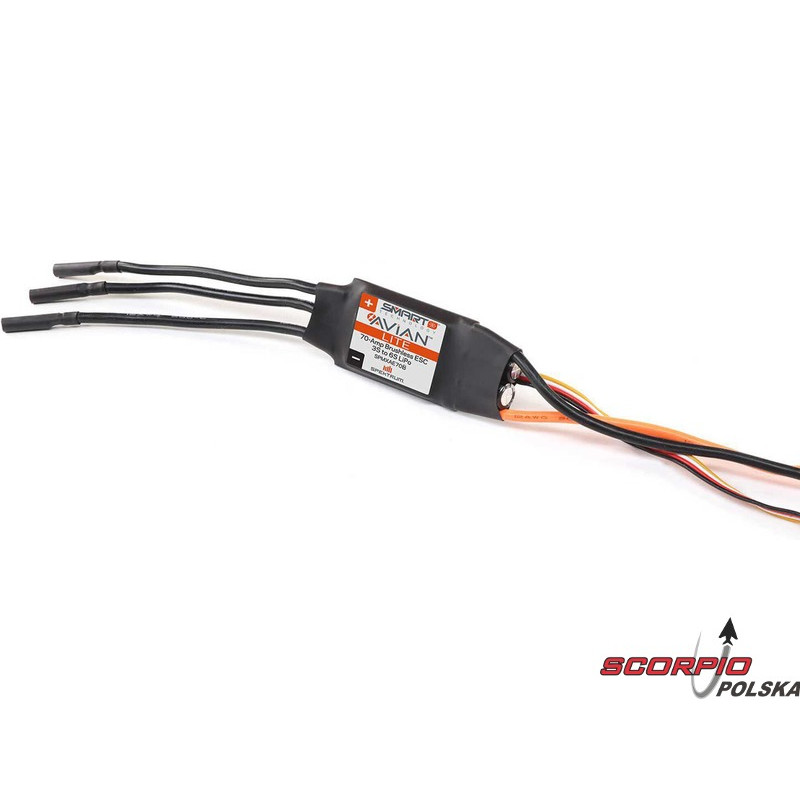 SPEKTRUM Smart regulator trójfazowy Avial Lite 70A 3-6S IC3
