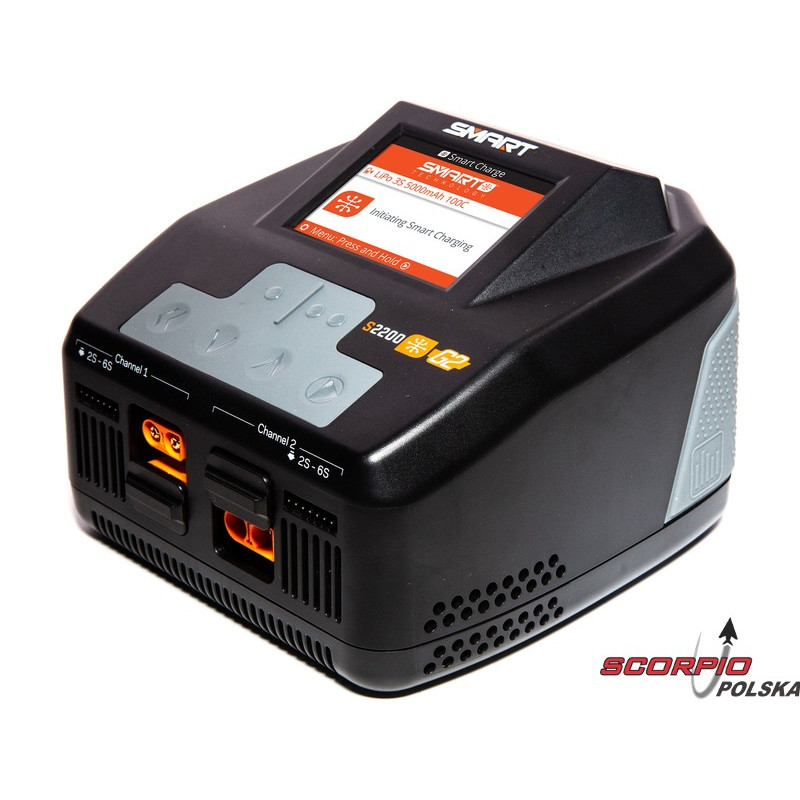 SPEKTRUM Smart G2 ładowarka S2200 2x200W AC