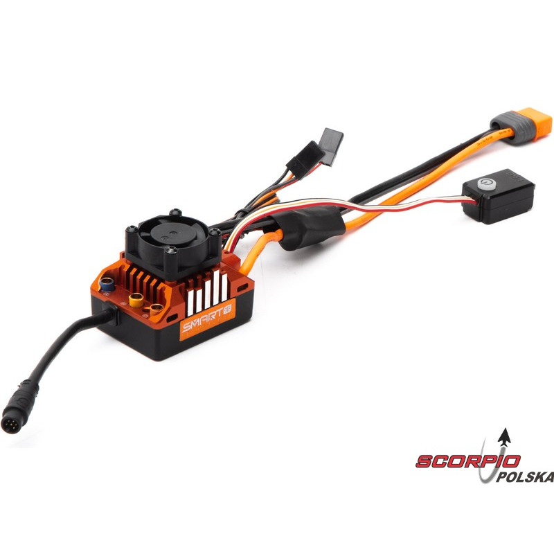SPEKTRUM Smart regulator trójfazowy Firma Crawler 120A Sensored