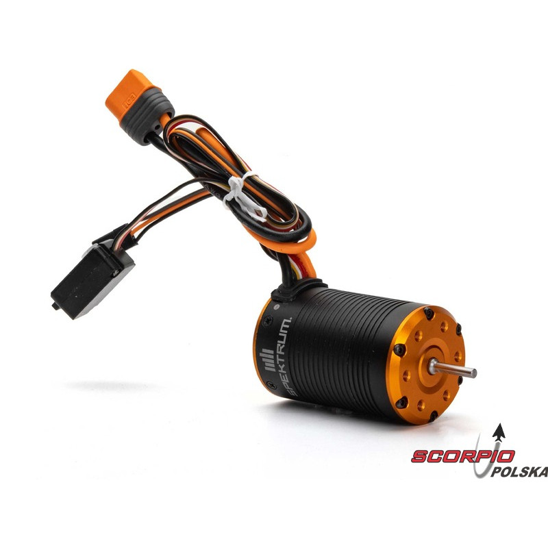 SPEKTRUM silnik trójfazowy Firma Crawler 2300obr/V ze zintegrowanym regulatorem