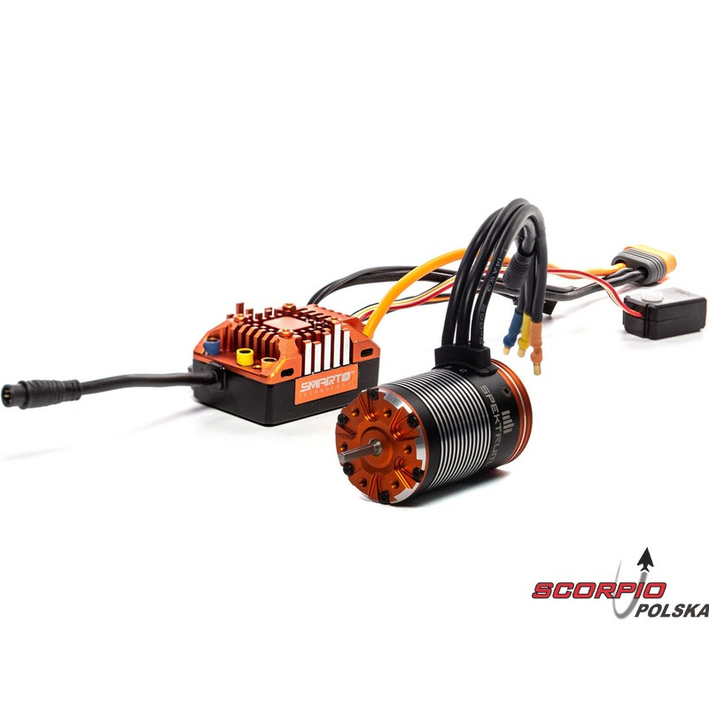 SPEKTRUM Smart silnik trójfazowy Firma Sensor Crawler + ESC
