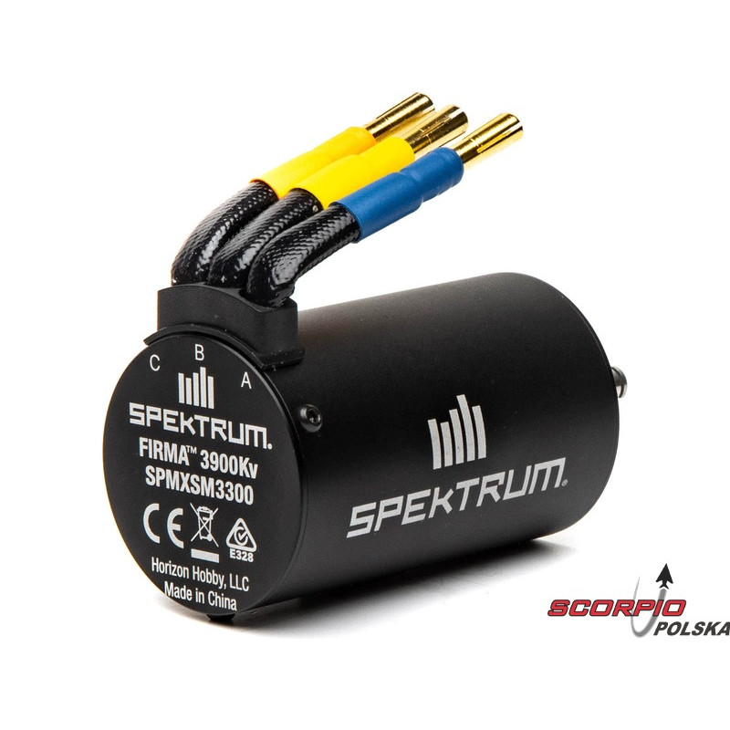 SPEKTRUM silnik trójfazowy Firma 3900obr/V 4P