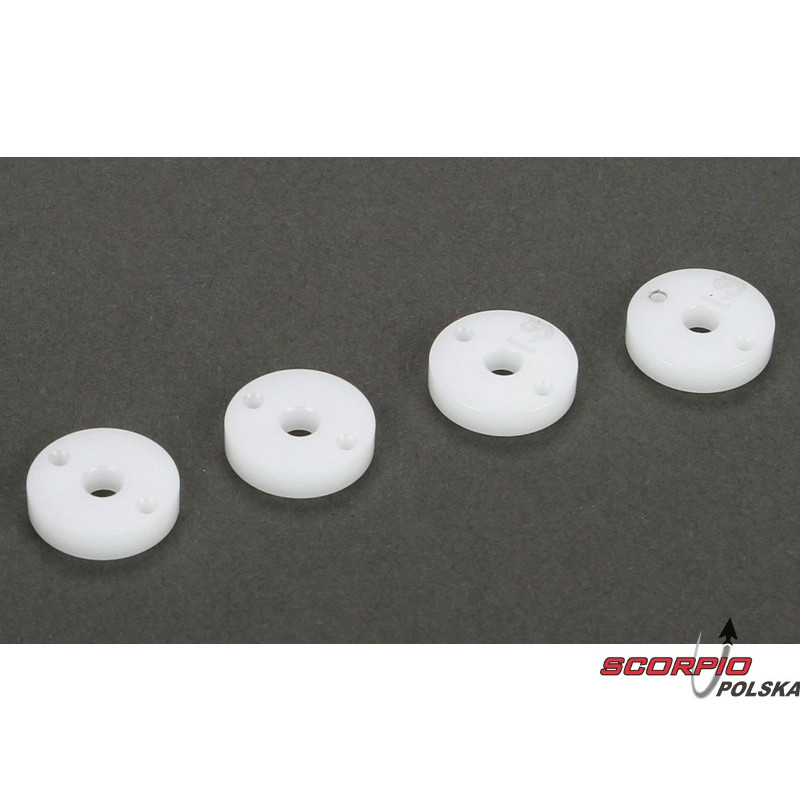 TLR 22 wsz/SCTE: Tłok amort 12mm 1.3x2 CNC 4