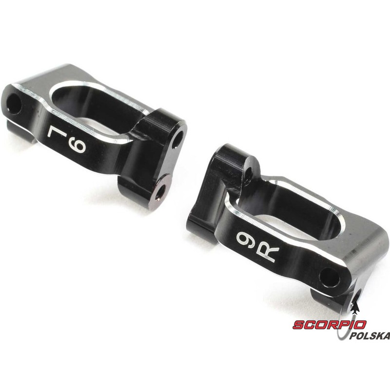 TLR blok caster 9st., aluminium (2): 22X-4