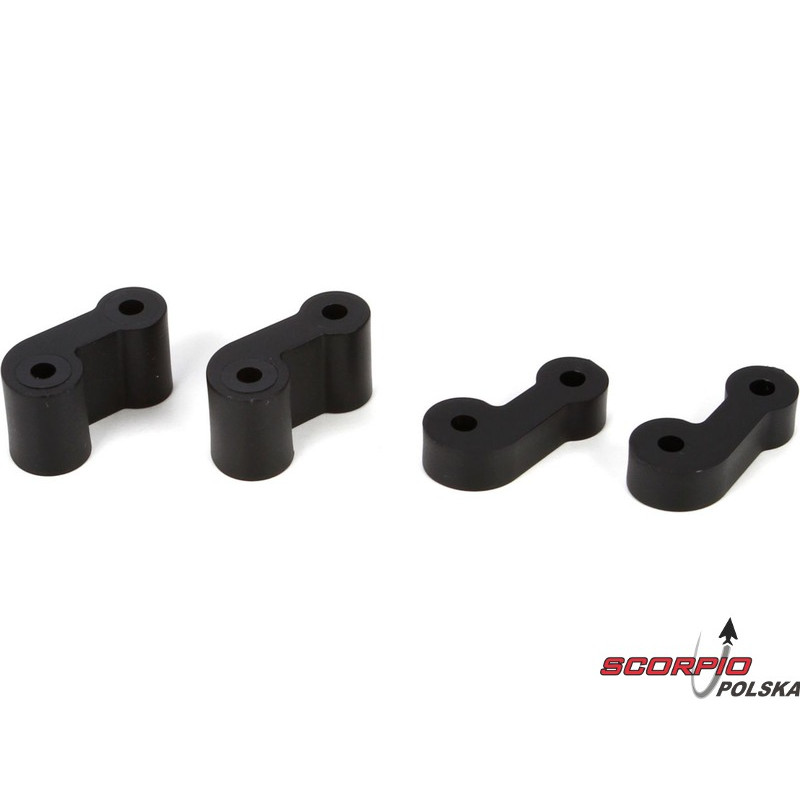 TLR 8ight 3.0: Podkładka skrzydła 6mm i 12mm (2+2)