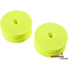 TLR felga przednia żółta (2): 22X-4