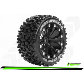 LOUISE RC Koła 2szt. ST-UPHILL 1/2" OS Tire Set Mounted Sport Black 2.8 Wheels - Hex 12mm