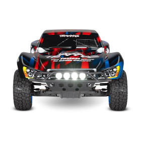 TRAXXAS Auto Slash Pro XL-5 2WD 1/10 + Oświetlenie LED  (Red/Blue)