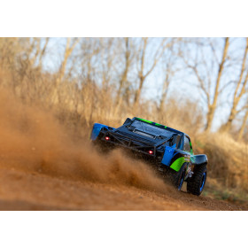 TRAXXAS Auto Slash Pro XL-5 2WD 1/10 + Oświetlenie LED  (Red/Blue)