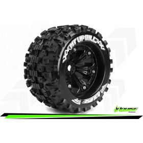 LOUISE RC Koła 2szt. MT-UPHILL 1/2'' OS Tire Set Mounted 3.8 Wheels - Hex 17mm