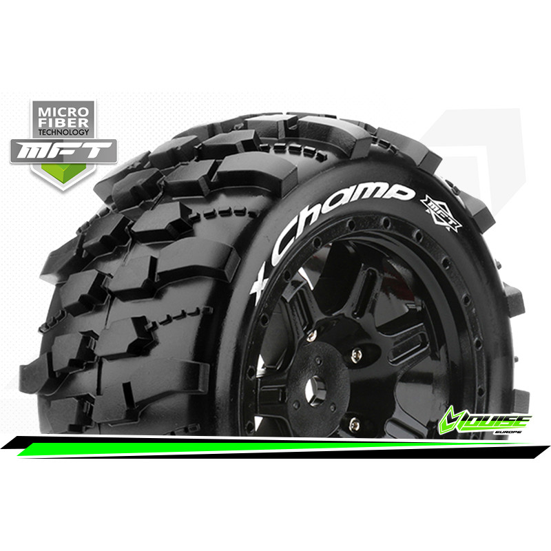 LOUISE RC Koła 2szt. MFT X-CHAMP MONSTER TRUCK - Hex 24mm