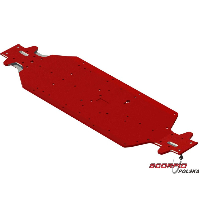 Arrma podwozie aluminiowe 510mm CNC 7075 T6
