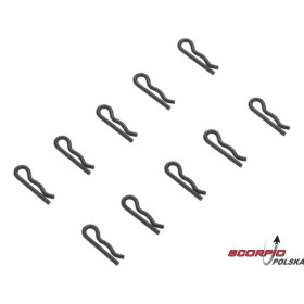 Arrma AR320209 Spinki karoserii małe czarne (10)