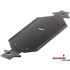Arrma AR320188 Podwozie aluminium SWB srebrne/niebieskie: Typhon