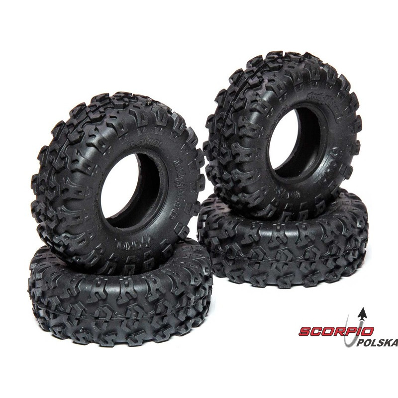 AXIAL opona 1.0" Rock Lizards (4): SCX24