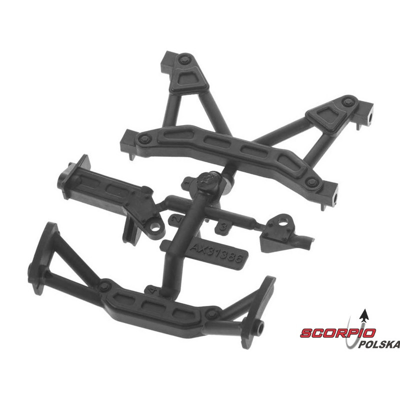 AXIAL AX31386 Poprzeczka ramy: SCX10 II