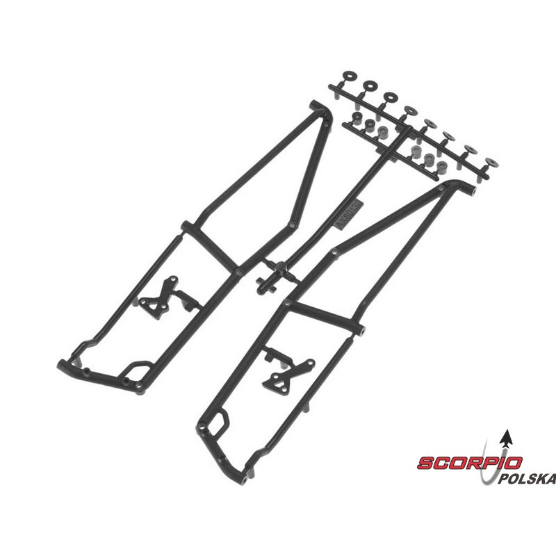 AXIAL AX80130 Boki klatki rurowej: AX10 Deadbolt