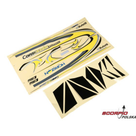 E-flite naklejki: Conscendo Evolution