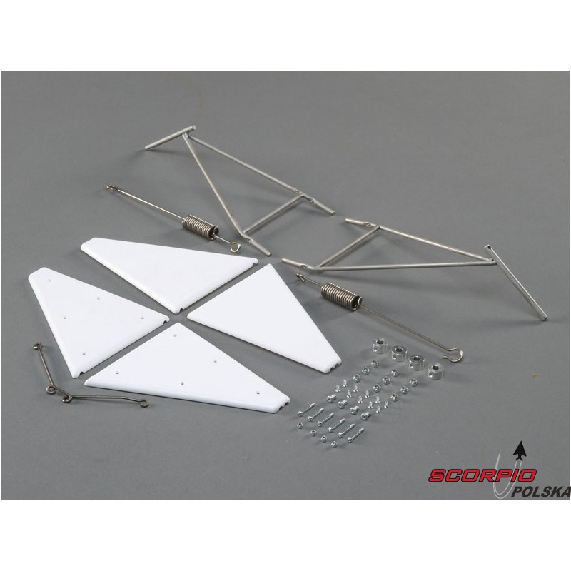 E-flite Carbon-Z Cub SS 2m: Podwozie