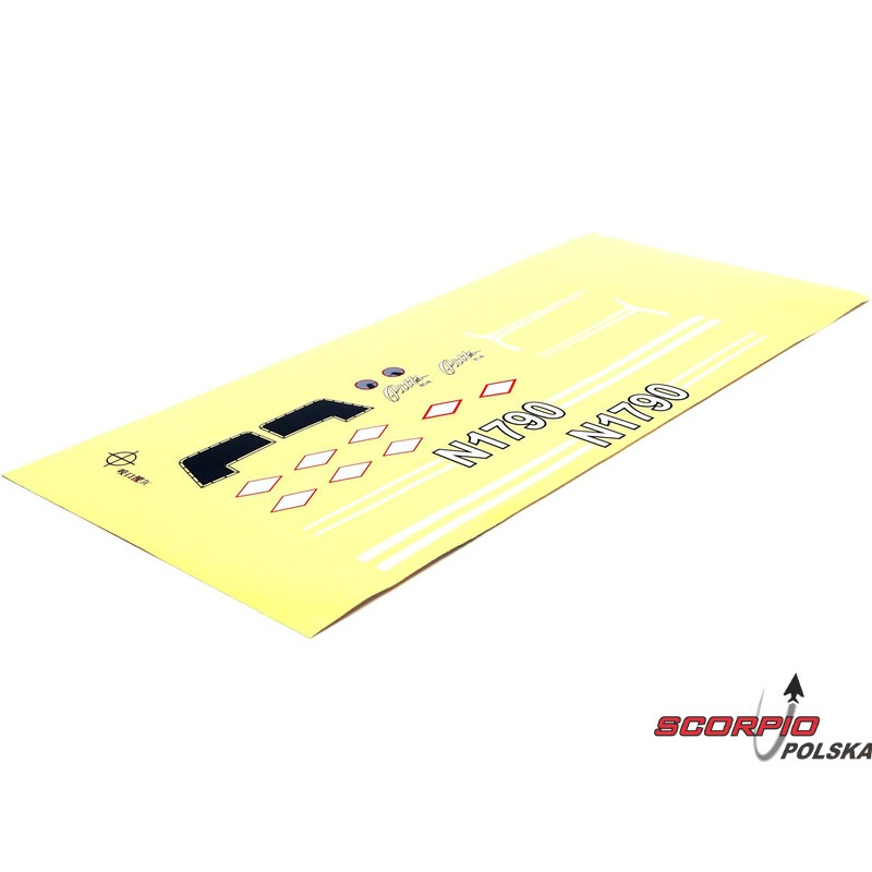 E-flite naklejki: UMX Pitts S-1S