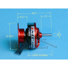 EMAX Silnik CF2805 KV2840 - 150W