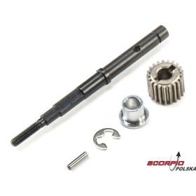 Losi 22S SCT: Wał, zębatka