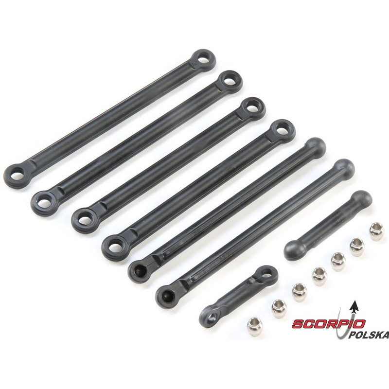 Losi 22S SCT: Zwrotnice