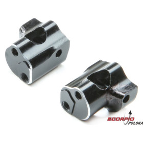 Losi Mocowanie zwrotnicy 0 st., aluminium (2): Mini-T 2.0
