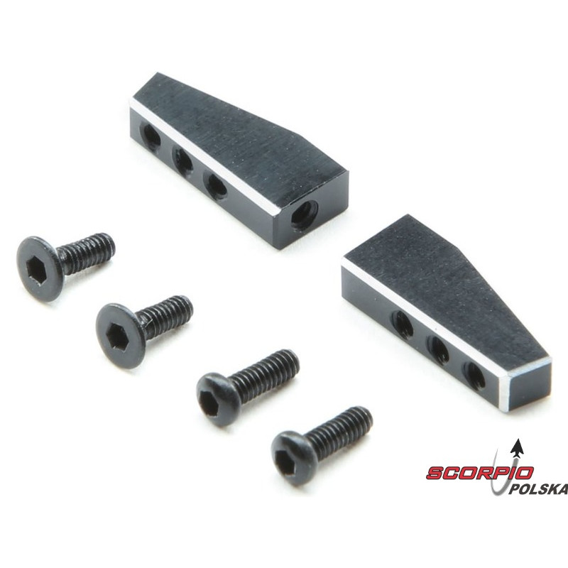 Losi Uchwyt serwa aluminium: Mini-T 2.0