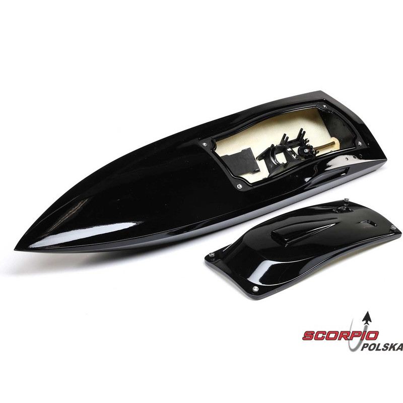 Proboat kadłub łodzi, kabina czarna: Impulse 32