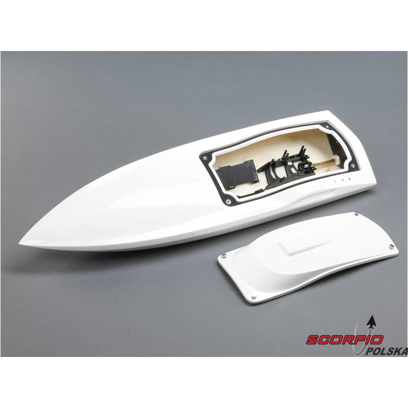Proboat kadłub łodzi, kabina biała: Impulse 32